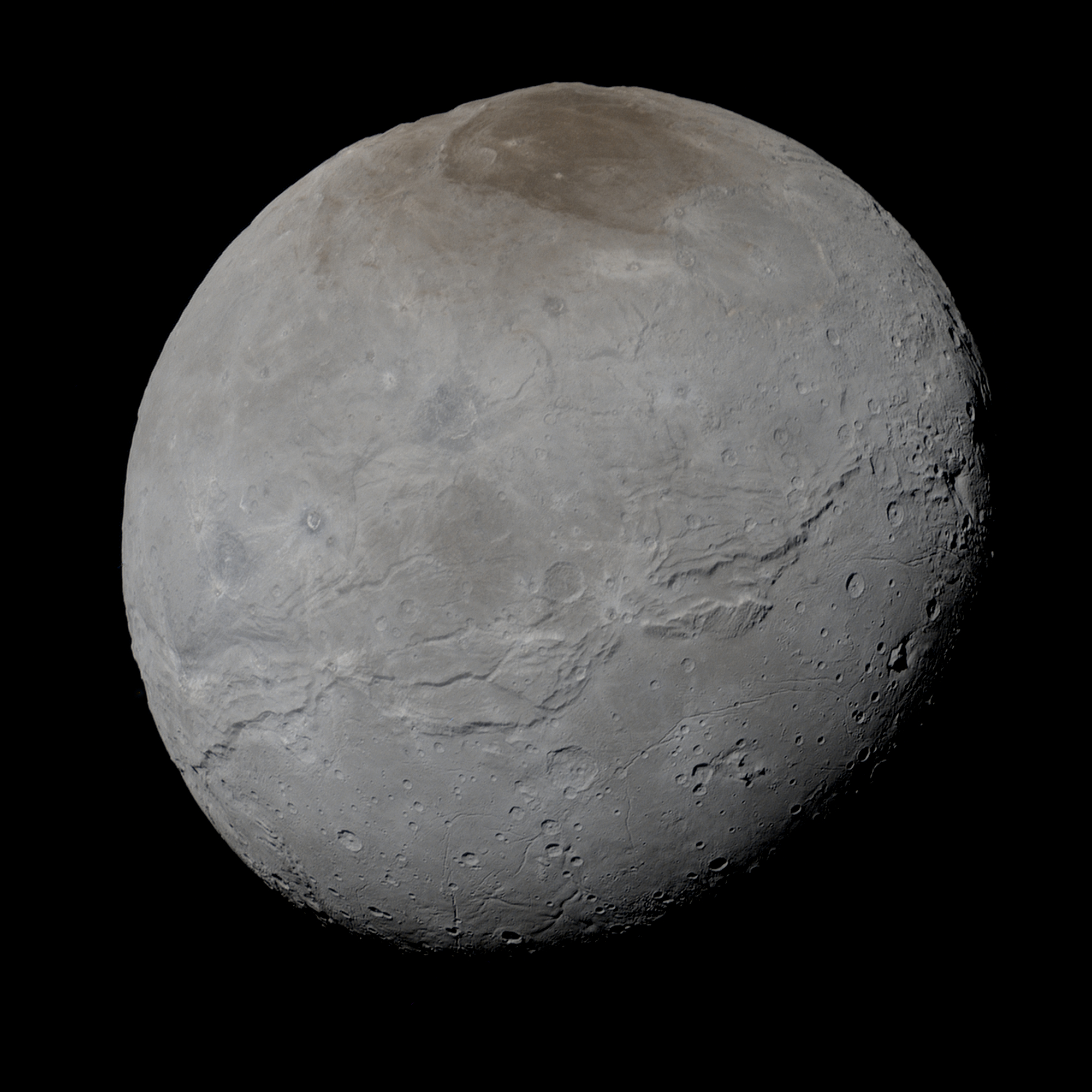 New Horizons view of Charon
